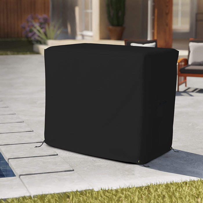 Arlmont & Co. Multipurpose Heavy Duty Waterproof Bar Cart Cover, Outdoor Serving Cart Cover